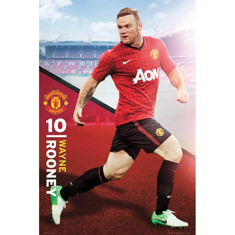 Wayne Rooney "Action" Manchester United Poster - GB Eye (UK) 2012