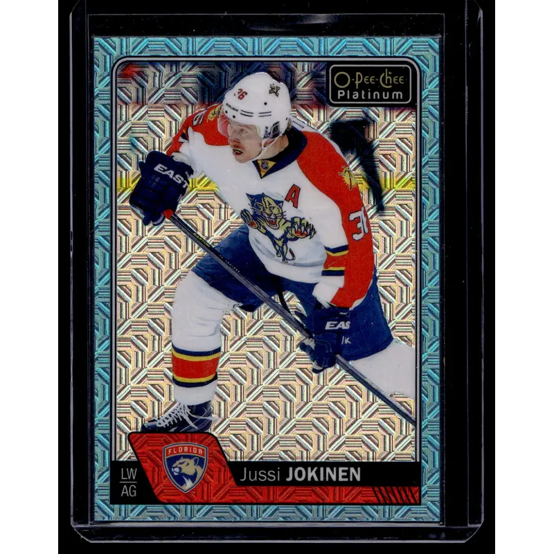 2016-17 Upper Deck O-Pee-Chee Platinum - Ice Blue Traxx - Jussi Jokinen #144