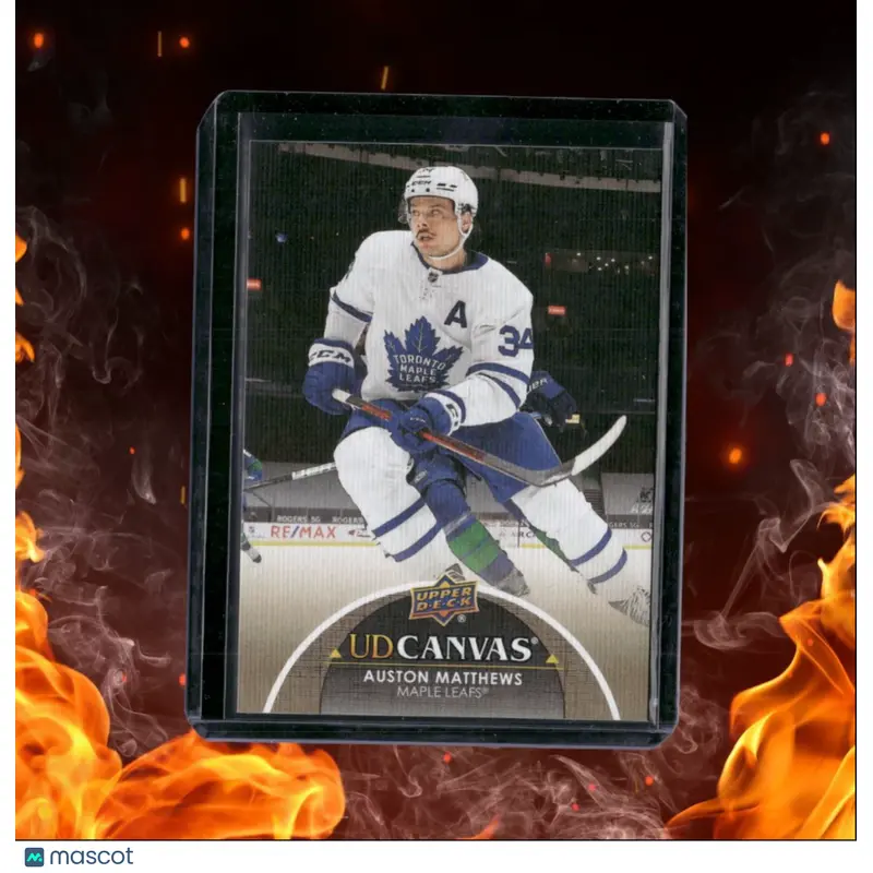2021-22 Upper Deck Auston Matthews UD Canvas #C77