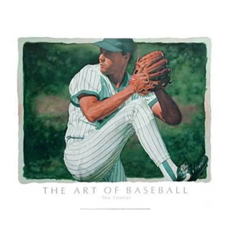 The Art of Baseball "The Pitcher" by Glen Green Poster Print - CAP Publishing