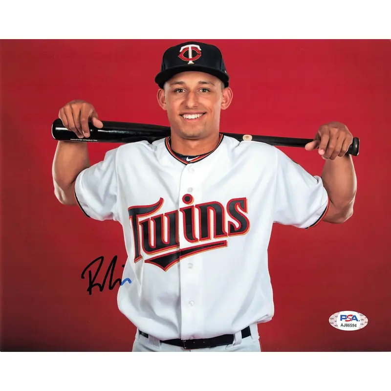 ROYCE LEWIS signed 8x10 photo PSA/DNA Minnesota Twins Autographed