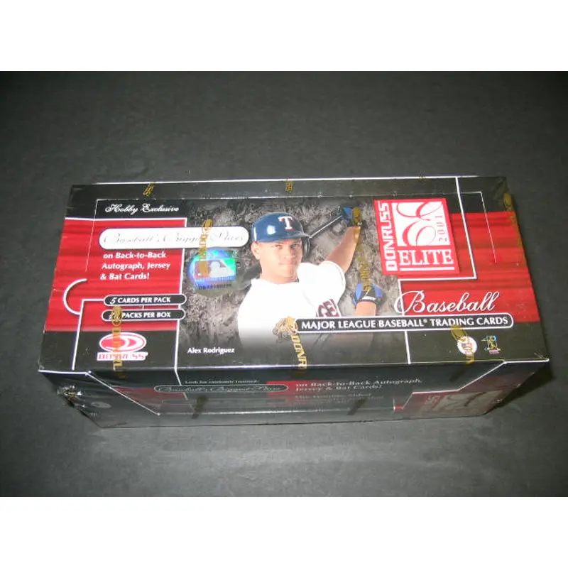 2001 Donruss Elite Baseball Box