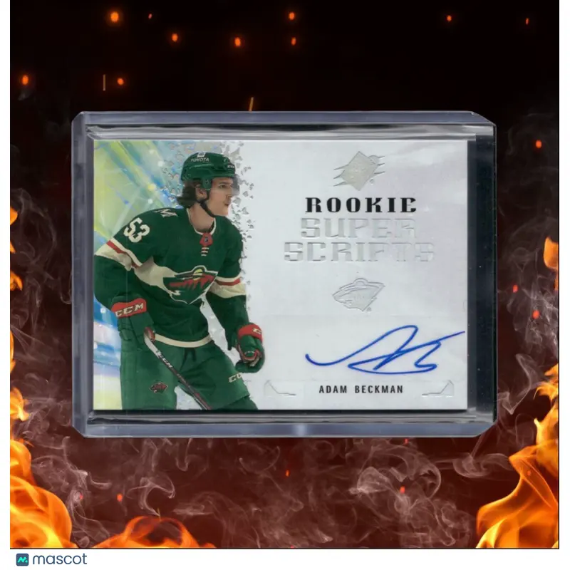 2021-22 Upper Deck SPx Adam Beckman Superscripts Rookie Auto #RSS-AB