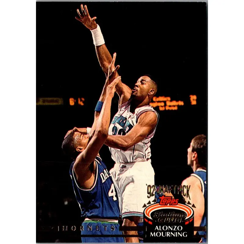1992 Stadium Club Members Only Alonzo Mourning #297