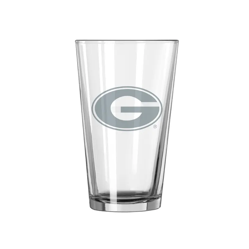 Georgia 16oz Frost Pint Glass
