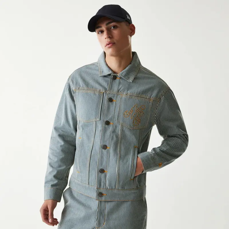 New Era Blue Denim Jacket