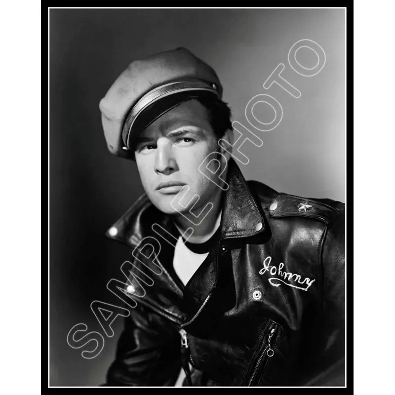 1953 Marlon Brando 11X14 Photo - The Wild One - 3148