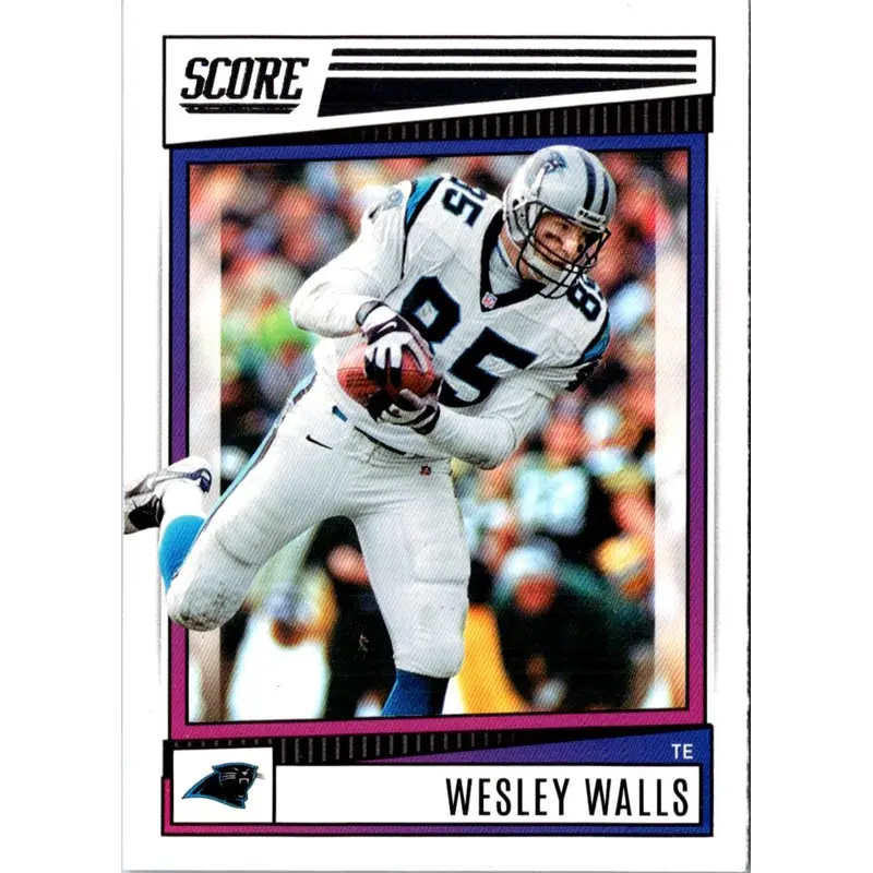 2022 Score Wesley Walls #52