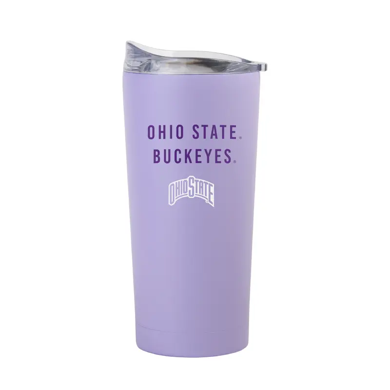Ohio State 20oz Tonal Lavender Powder Coat Tumbler