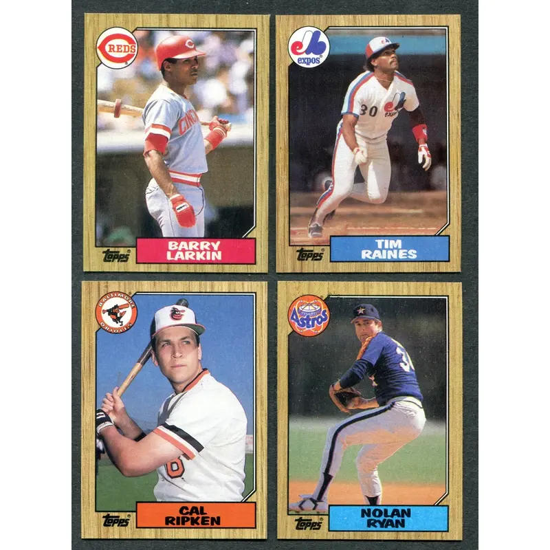 1987 Topps Baseball Complete Set NM/MT (792) (23-286)