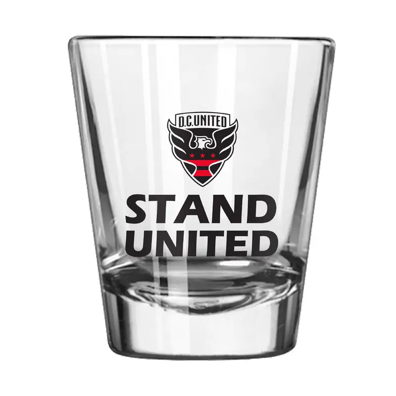 DC United 2oz Slogan Shot Glass