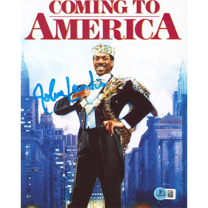 John Landis Coming to America Authentic Signed 8x10 Vertical Photo BAS #BR29409
