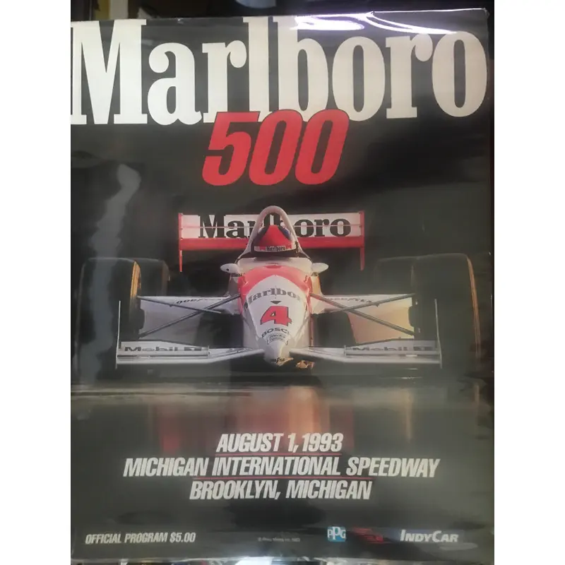 1993 Marlboro 500 Michigan Speedway Program