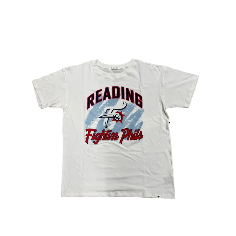 '47 White Reading Fightin Phils Women's Tee