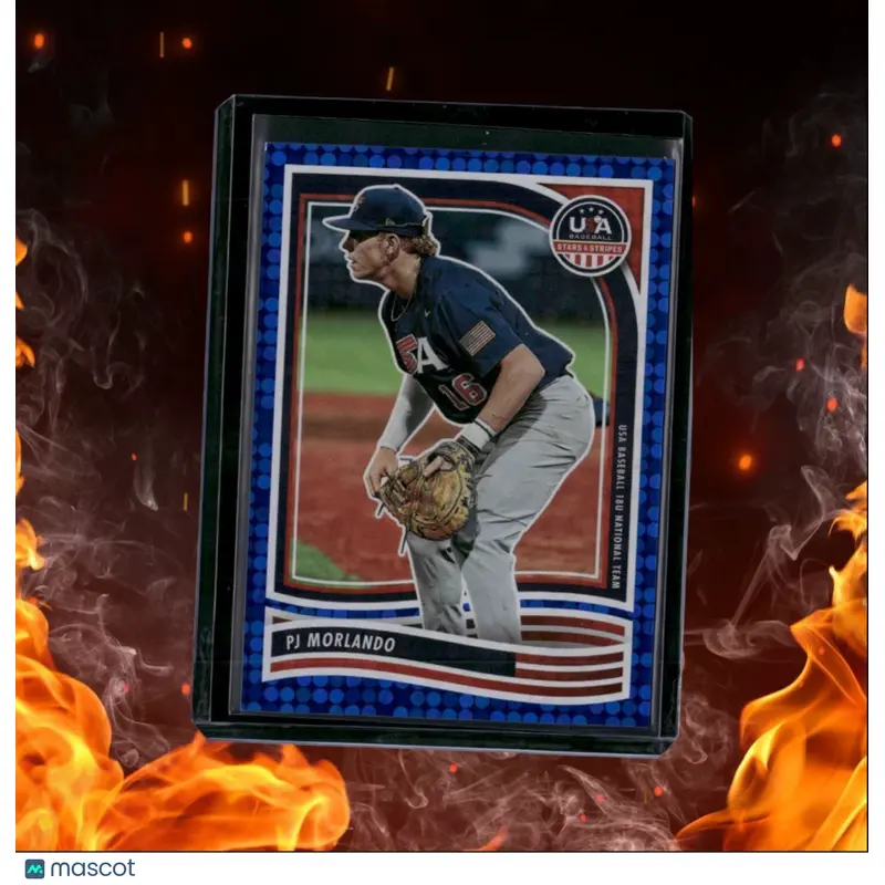 2024 Panini USA Stars & Stripes PJ Morlando Blue 033/149 #85