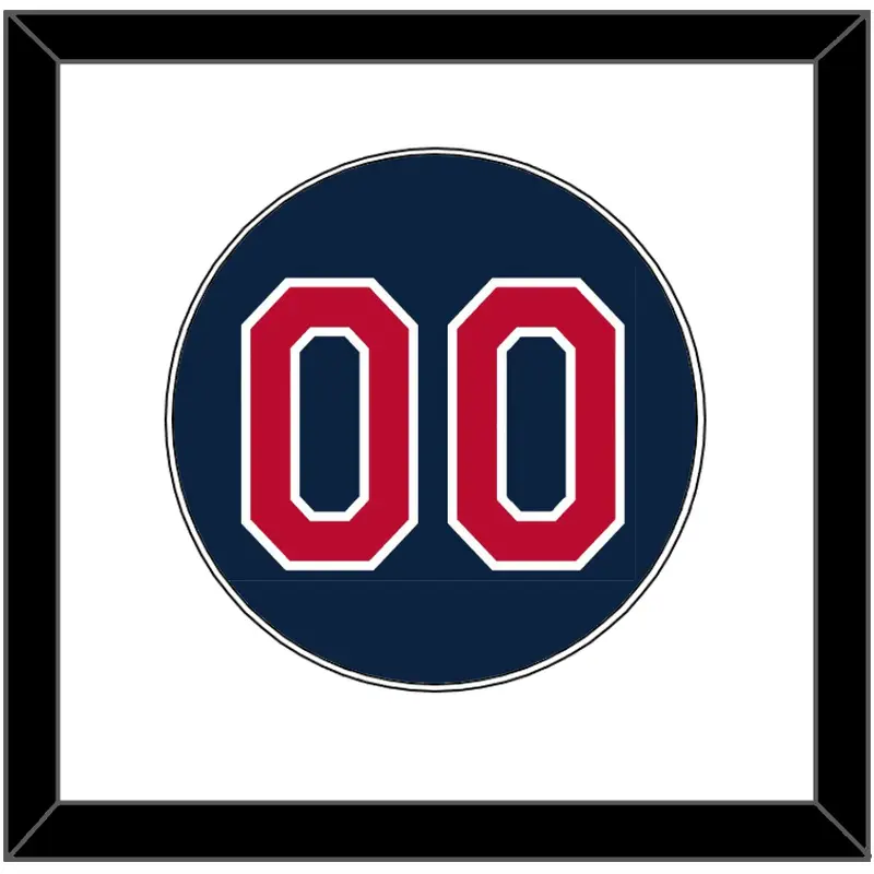 Cleveland Number - Alternate Blue (2019-2021) - Single Mat 1
