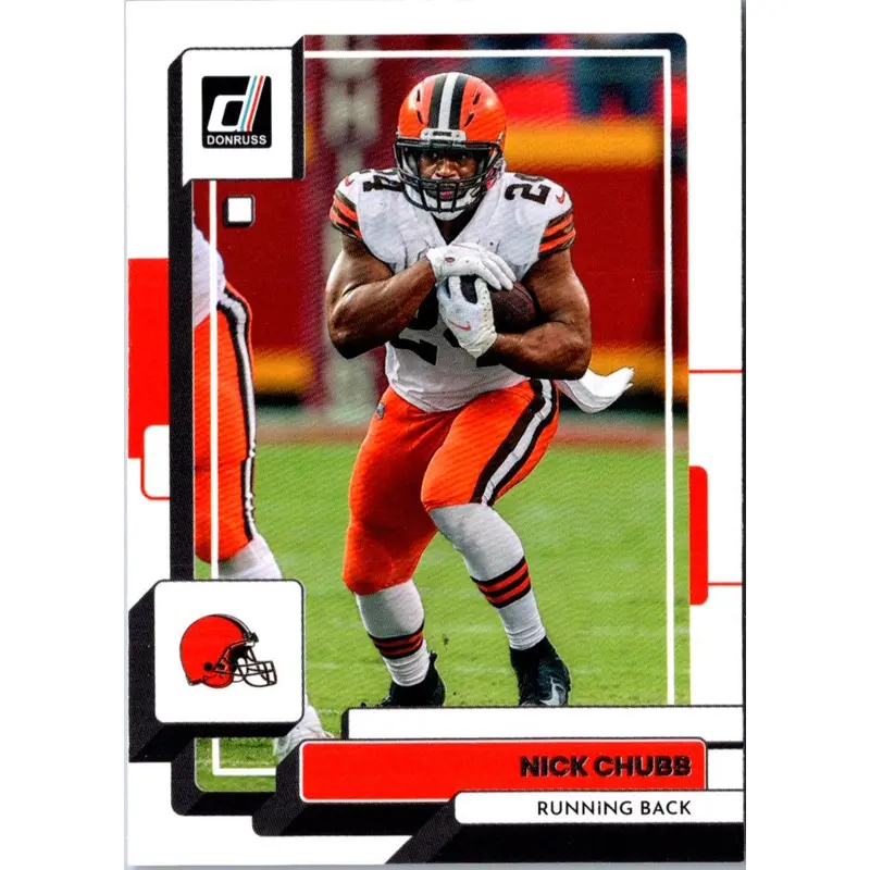 2022 Donruss Red Press Proof Nick Chubb #210
