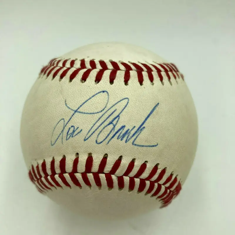 Lou Brock Signed Autographed Baseball With JSA COA