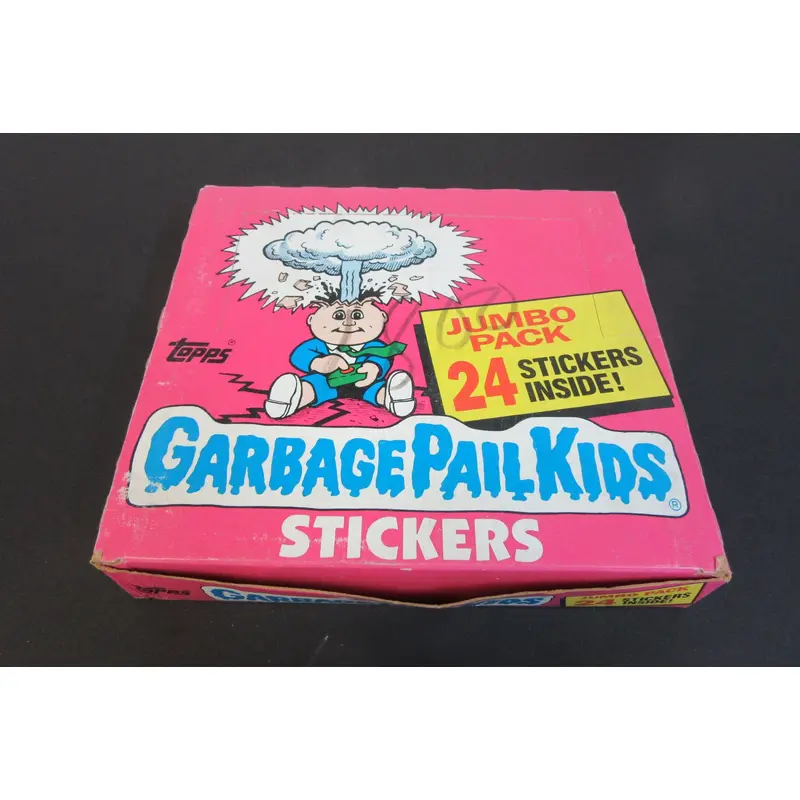 1986 Topps Garbage Pail Kids Series 4 Unopened Jumbo Cello Pack Box