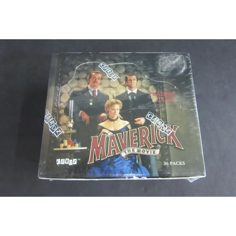 1994 Cardz Maverick The Movie Trading Cards Box