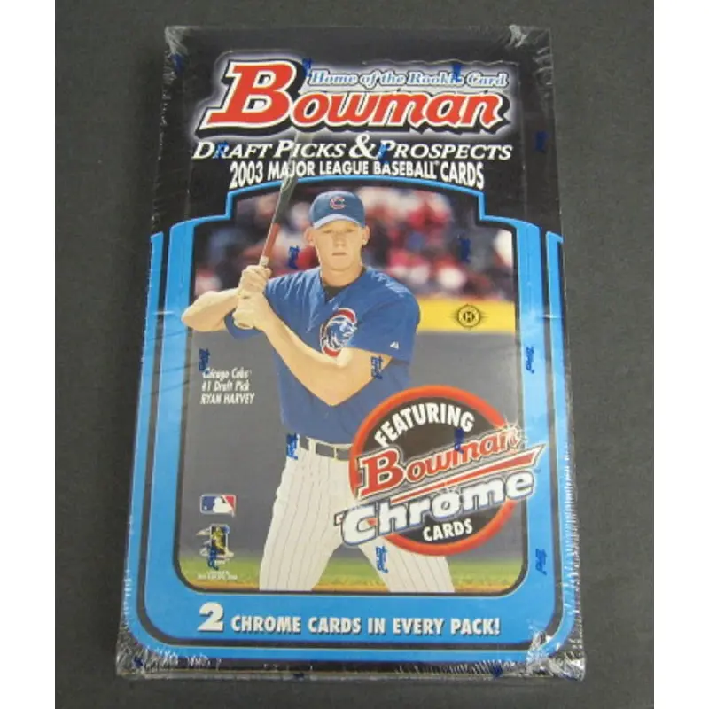 2003 Bowman Draft Picks & Prospects Baseball Box (Hobby) (24/7)