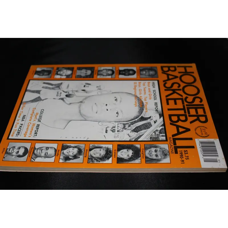 1990-91 Hoosier Basketball Magazine