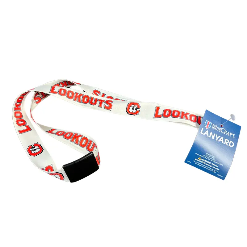 Chattanooga Lookouts White Lanyard
