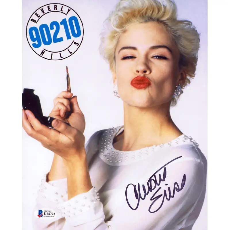 Christine Elise Beverly Hills 90210 Authentic Signed 8x10 Photo BAS #U14723