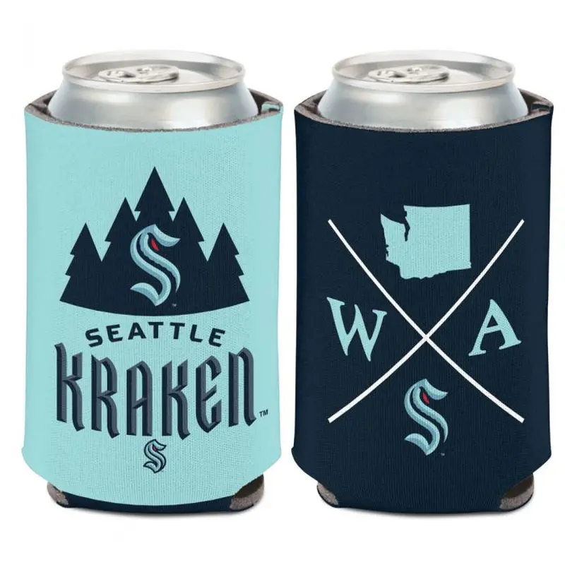 SEATTLE KRAKEN CAN COOLER 12 OZ