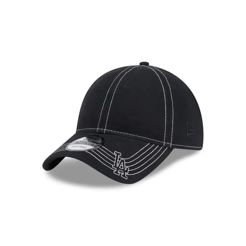 New Era - 9TWENTY - Contrast Stitch - Los Angeles Dodgers - Black