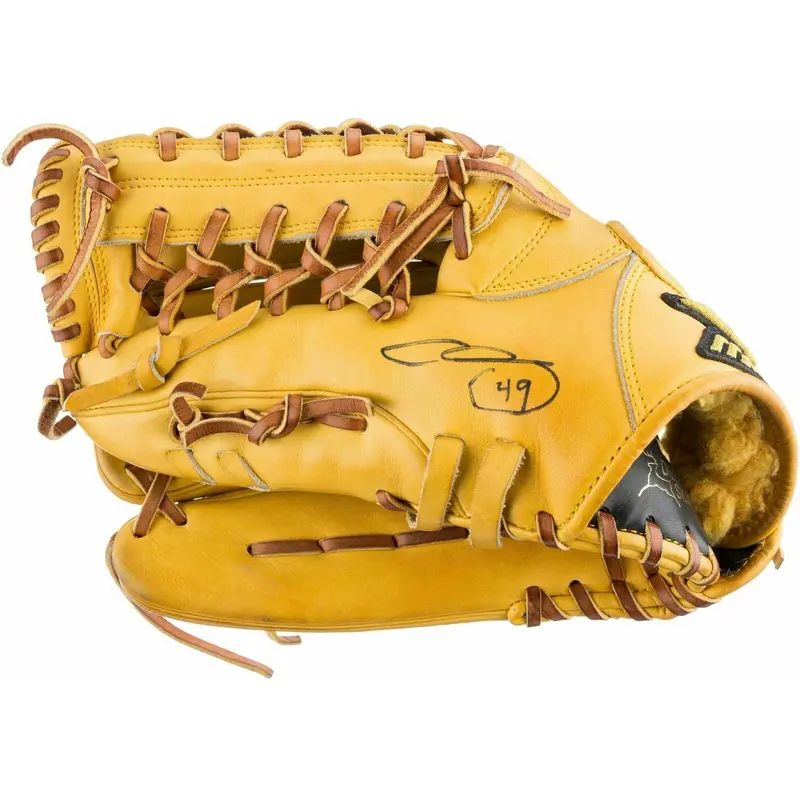 2012 Chris Sale Game Used Signed Baseball Glove Gifted to Young Fan PSA DNA COA