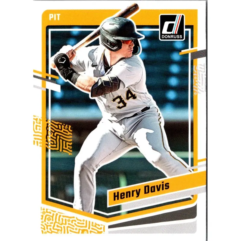 2023 Donruss Holo Orange Henry Davis #112