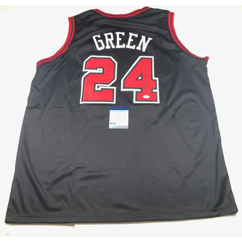 JAVONTE GREEN Signed Jersey PSA/DNA Chicago Bulls Autographed