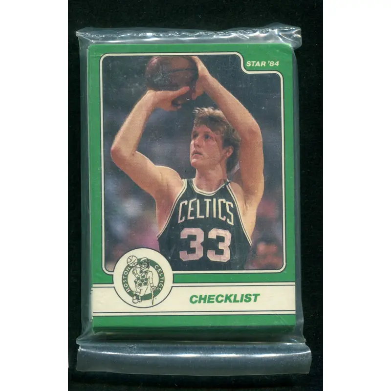 1984 Star Basketball Larry Bird Complete Bag Set (Sealed)