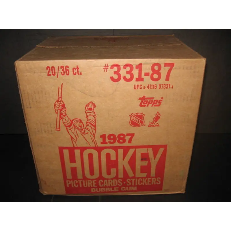 1987/88 Topps Hockey Unopened Wax Case (20 Box)