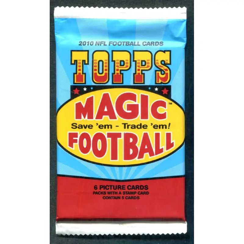 2010 Topps Magic Football Unopened Pack (Retail) (6)