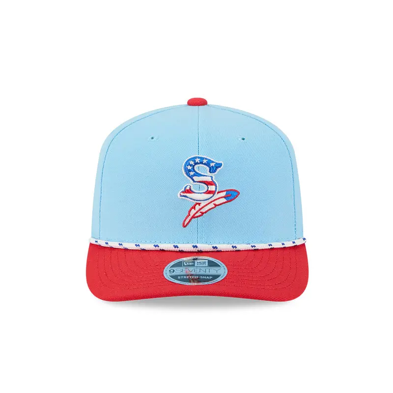 Spokane Indians New Era 9SEVENTYSS 2025 4th of July Snapback Cap