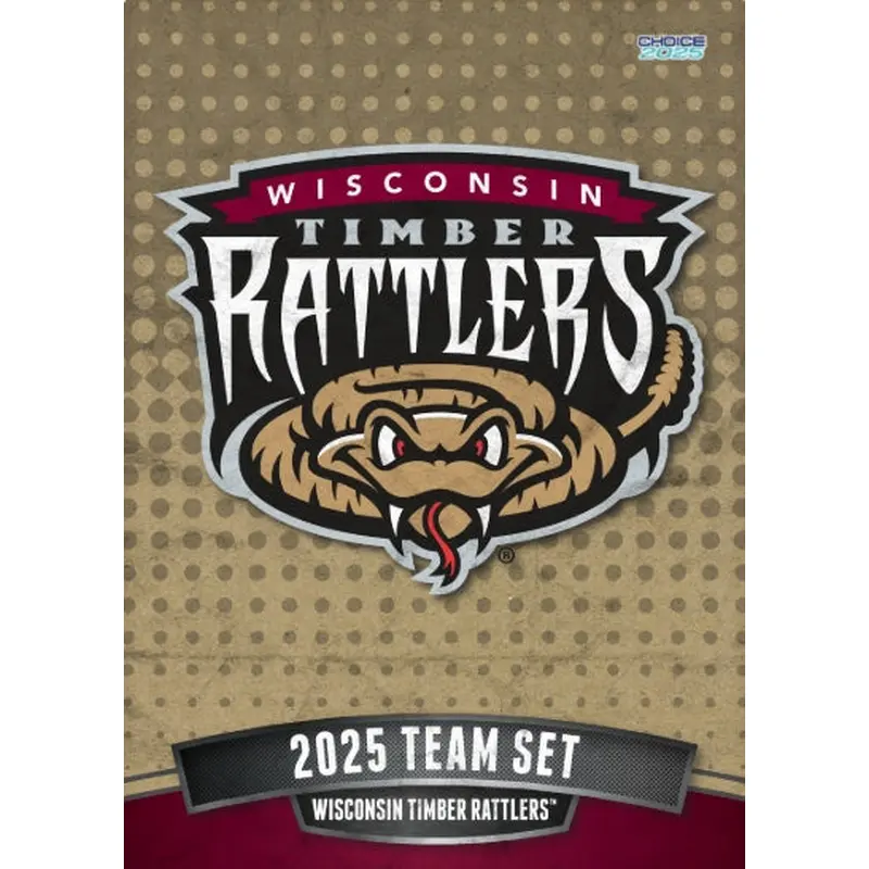 Wisconsin Timber Rattlers 2025 Team Card Set