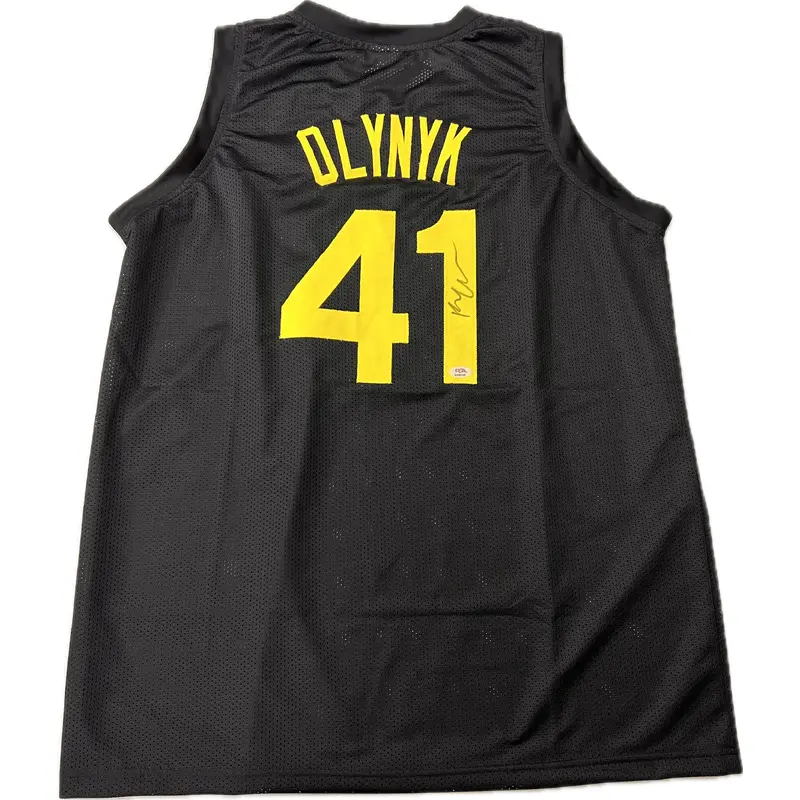 Kelly Olynyk Signed Jersey PSA/DNA Utah Jazz Autographed