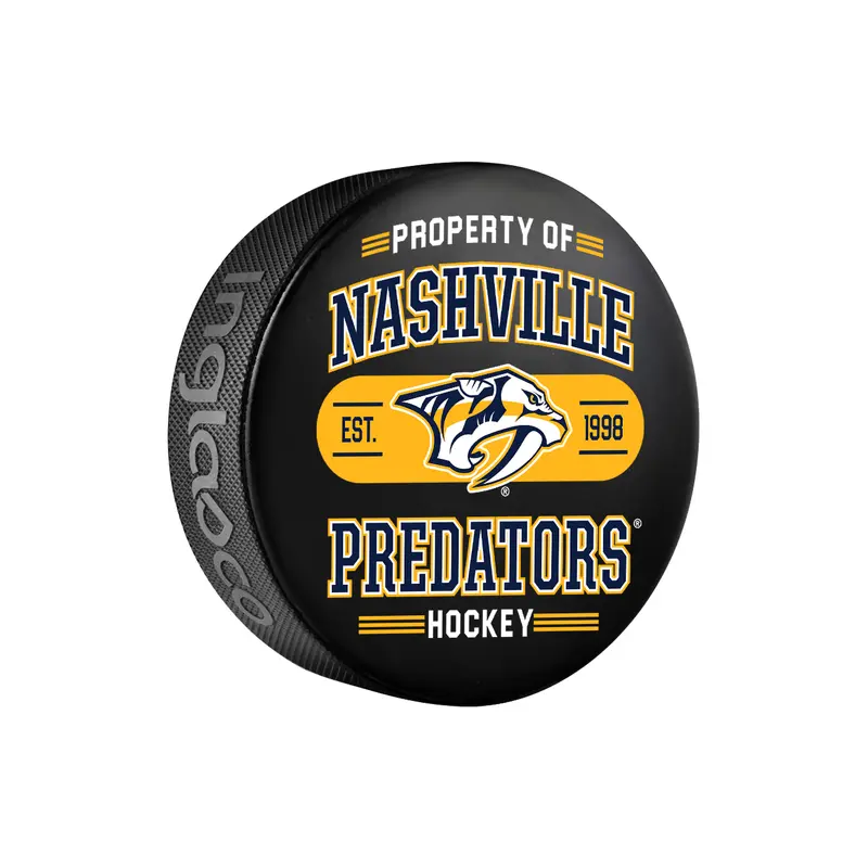 NHL Nashville Predators Property Of Souvenir Collector Hockey Puck