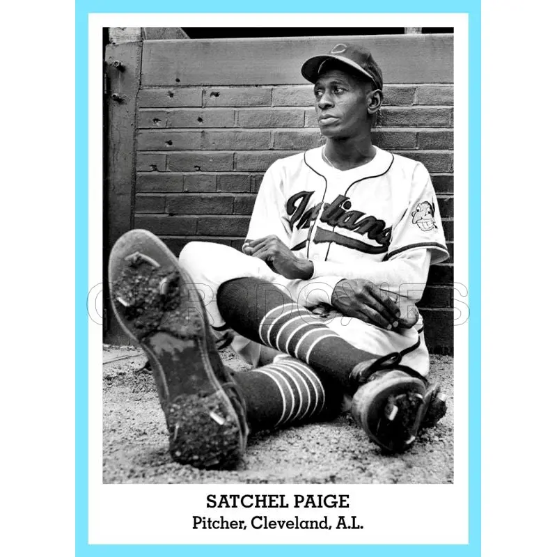Satchel Paige 1947 Tip Top Bread Custom Card - 3838
