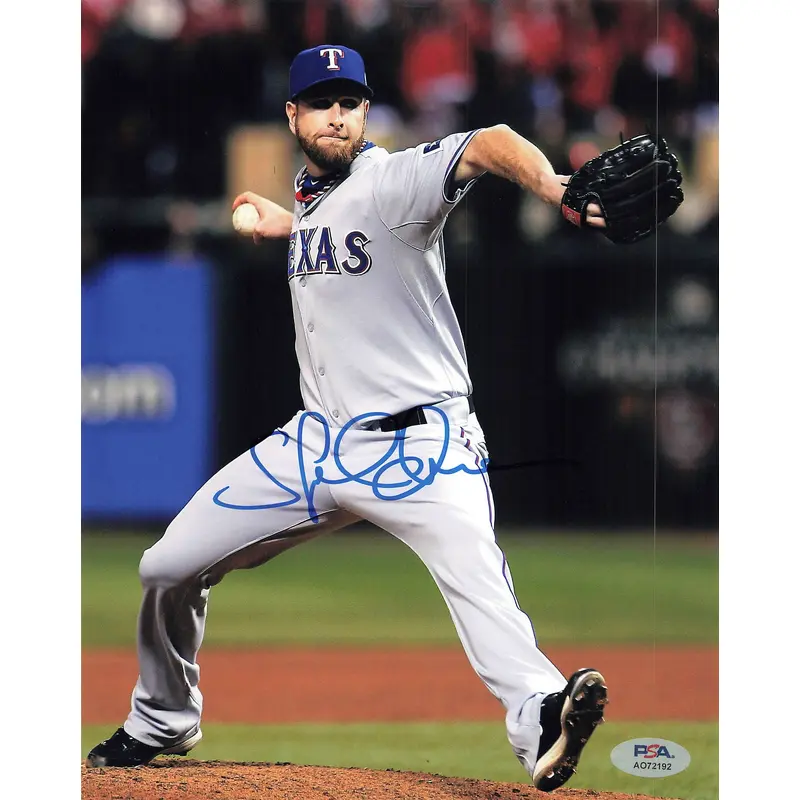 Scott Feldman signed 8x10 photo PSA/DNA Texas Rangers Autographed