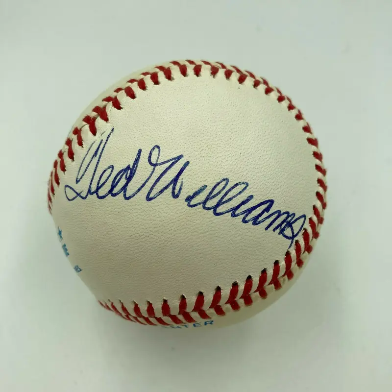 Beautiful Ted Williams & Carl Yastrzemski Signed Baseball Boston Red Sox JSA COA