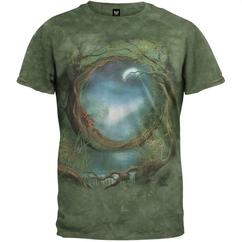 Moon Tree Tie Dye T-Shirt
