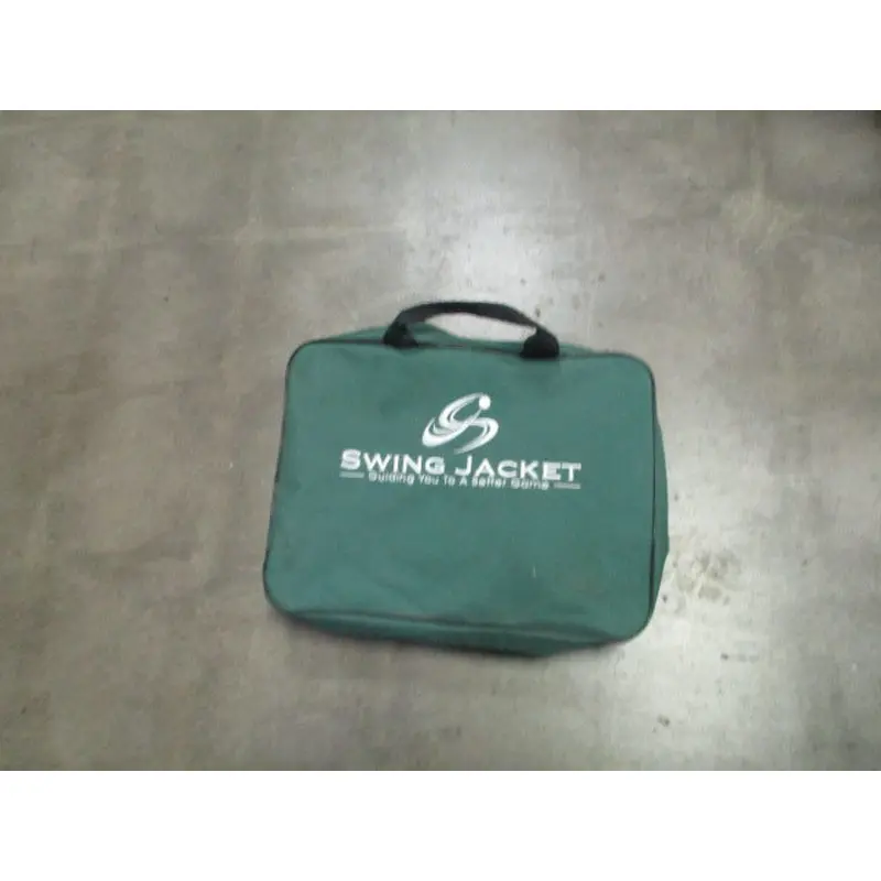 Used Swing Jacket w/ DVD & Carry Case Swing Training Jacket Device