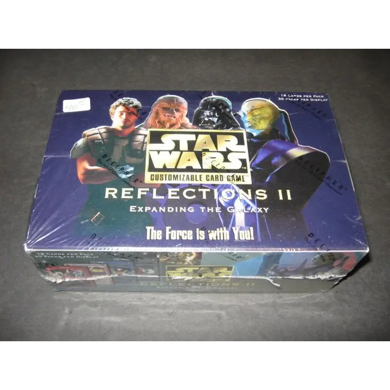 2000 Decipher Star Wars Reflection II Booster Box