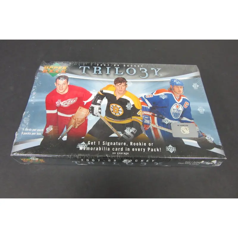 2007/08 Upper Deck Trilogy Hockey Box (Hobby)