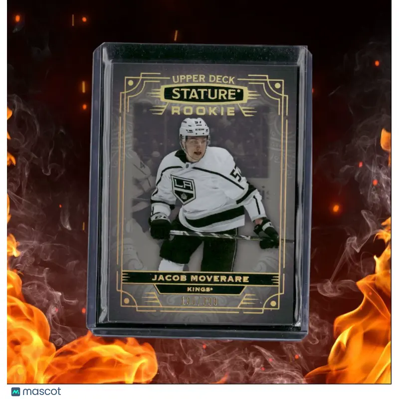 2022-23 Upper Deck Stature Jacob Moverare Rookie 195/399 #144