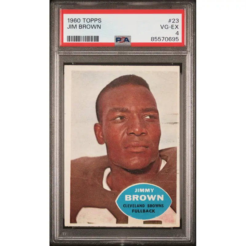 Jim Brown 1960 Topps #23 PSA 4 Vg-Ex 0695