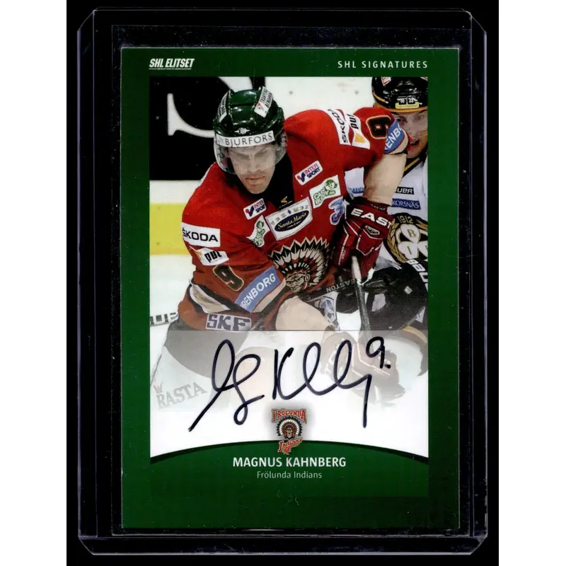 2011-12 SHL Signatures - Magnus Kahnberg
